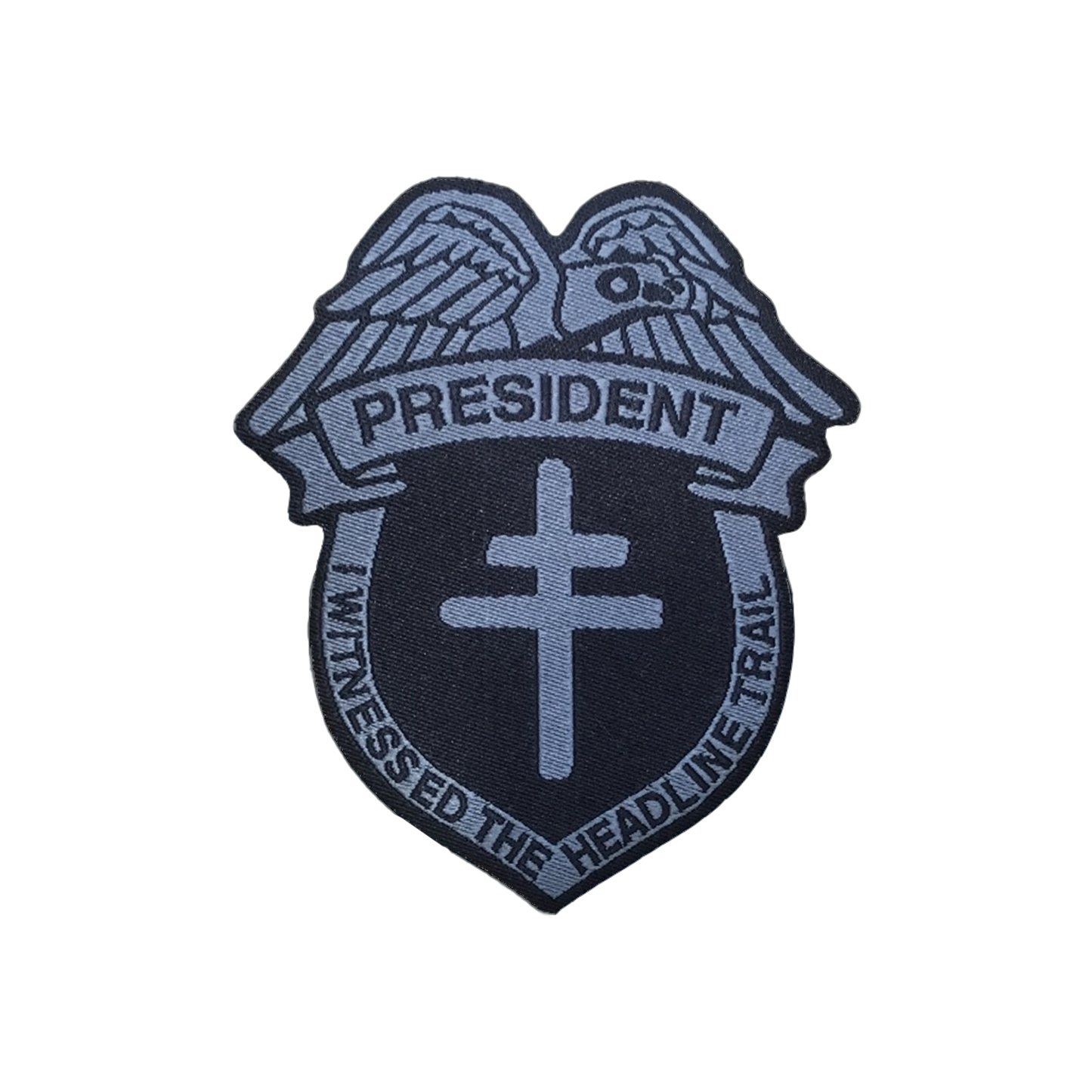 I Witnessed The Headline Trail Woven Patch