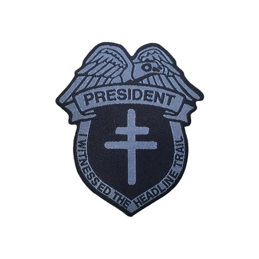 I Witnessed The Headline Trail Woven Patch