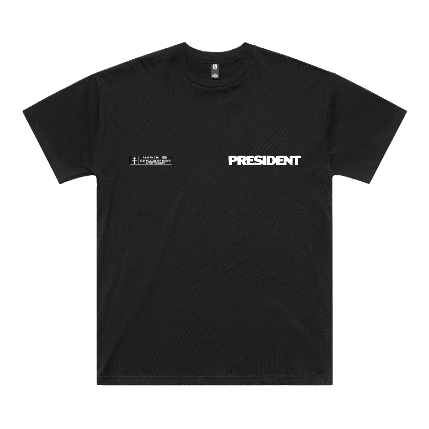 Peace Sign UK EU 2026 Tour T-shirt Black