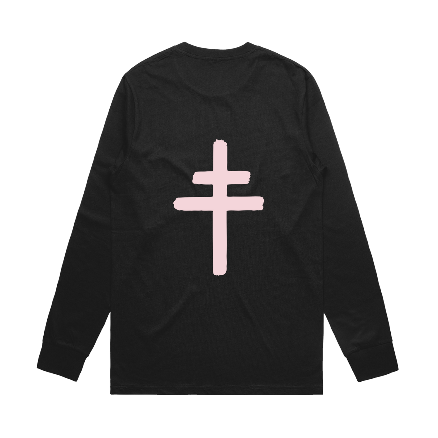 Walk Beside Me Long Sleeve T-shirt Black