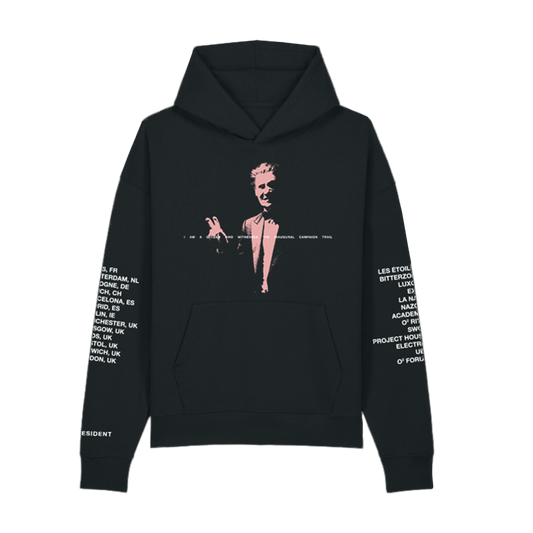 Peace Sign UK EU 2026 Tour Hood Black