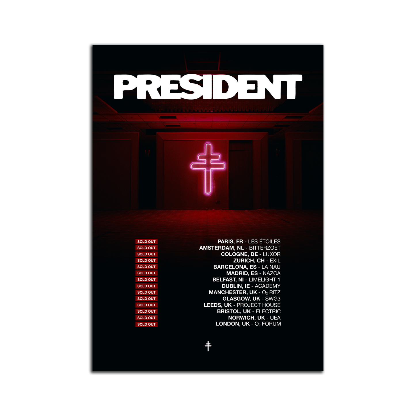 UK EU 2026 Tour Poster