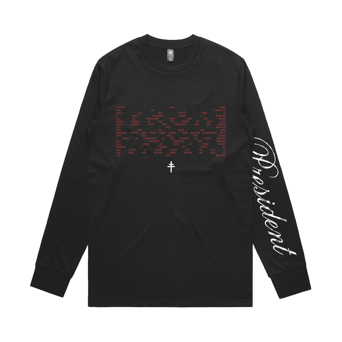 Mercy Long Sleeve T-shirt Black