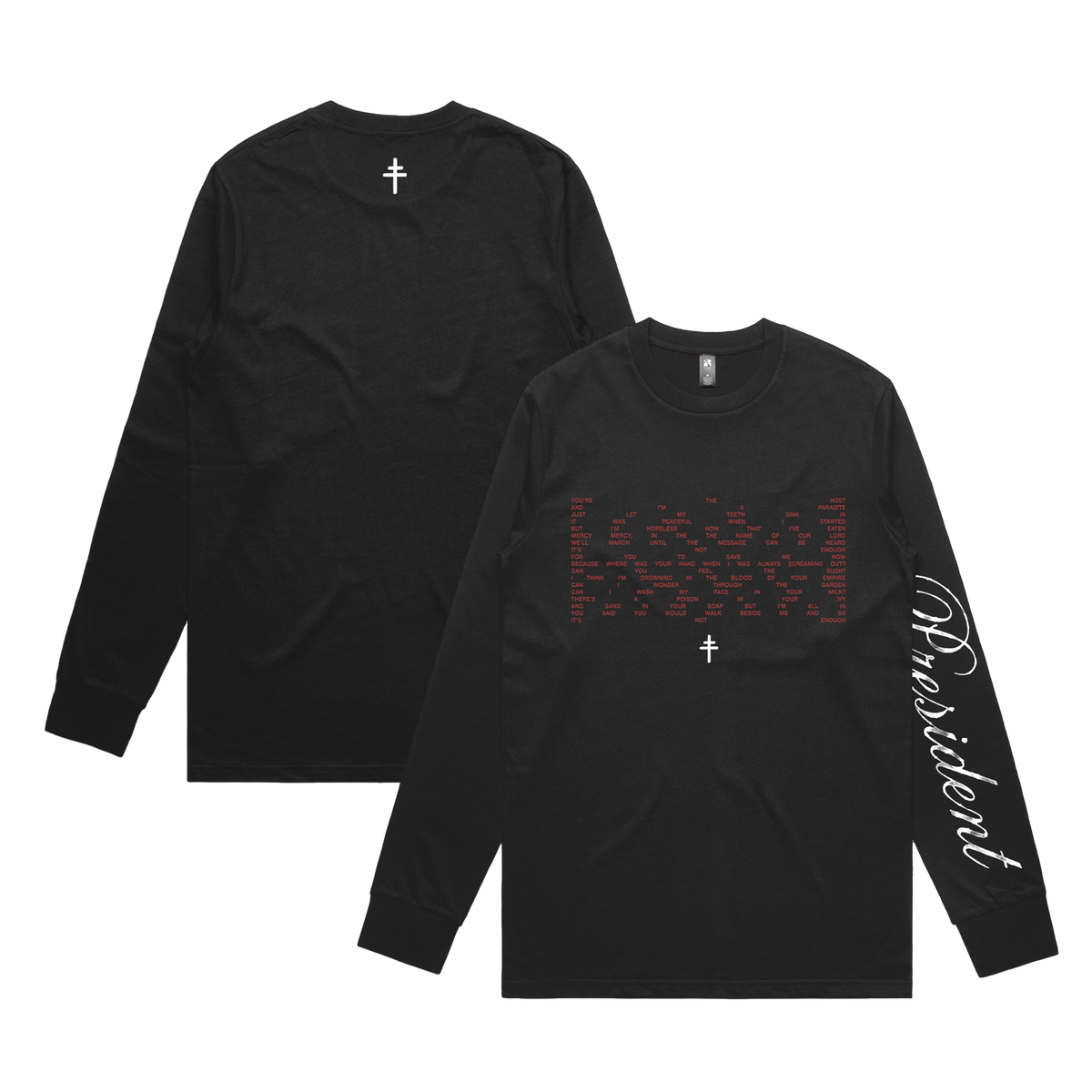 Mercy Long Sleeve T-shirt Black