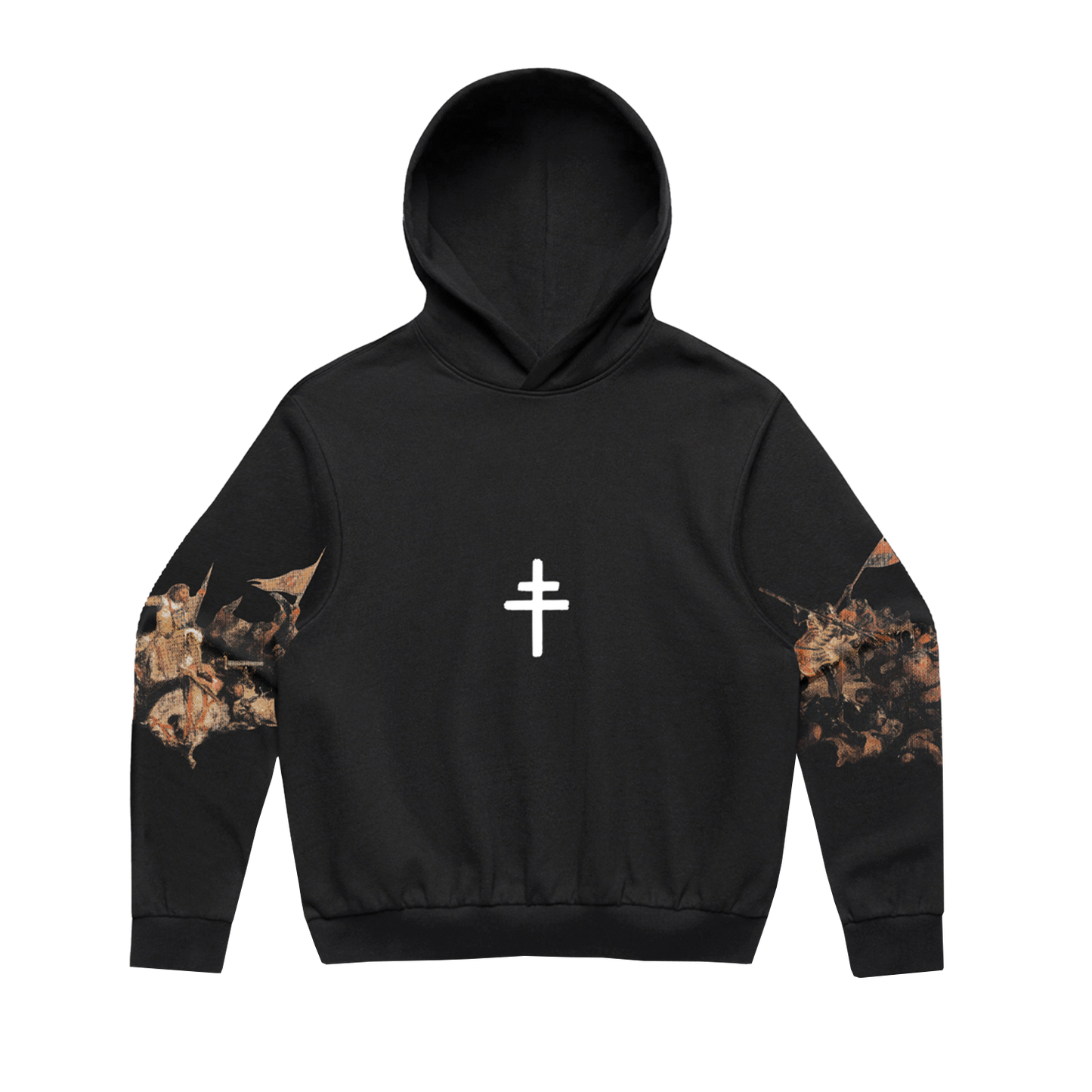 Blood Of Your Empire Art Hoodie Black