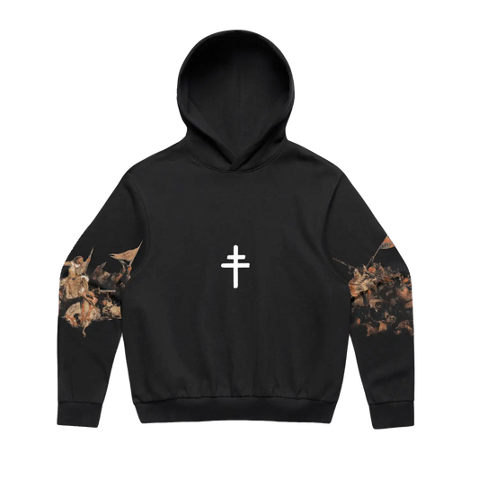 Blood Of Your Empire Art Hoodie Black