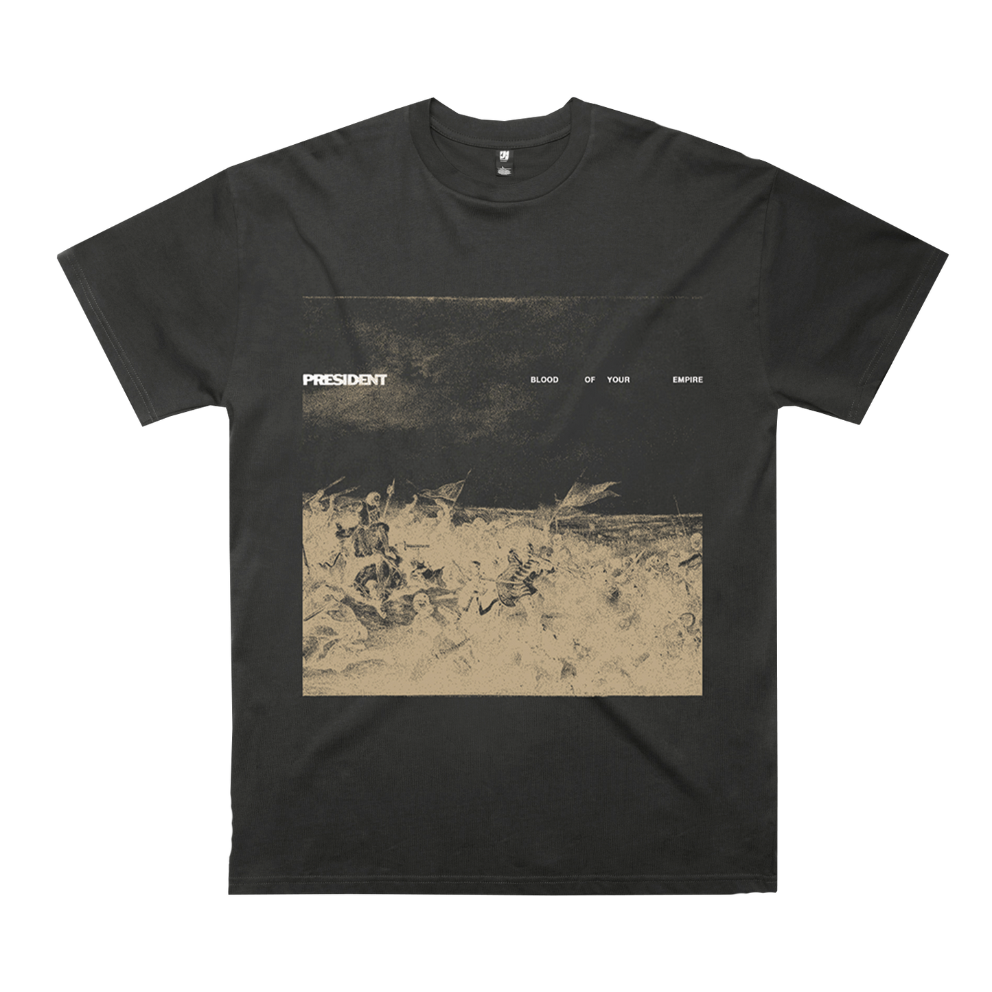Blood Of Your Empire Title T-shirt Black