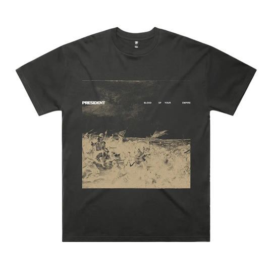 Blood Of Your Empire Title T-shirt Black