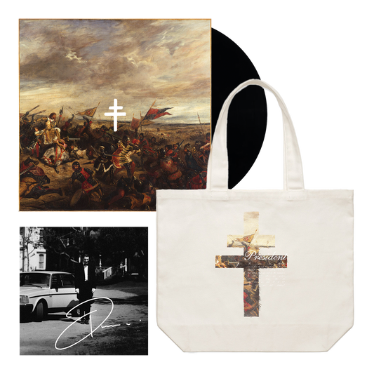 Signed Blood Of Your Empire Vinyl & Blood Of Your Empire Tote Bag Cream
